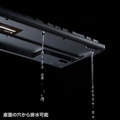 Japanese 109-key keyboard, antibacterial, waterproof, and dustproof type, SKB-BS6BK