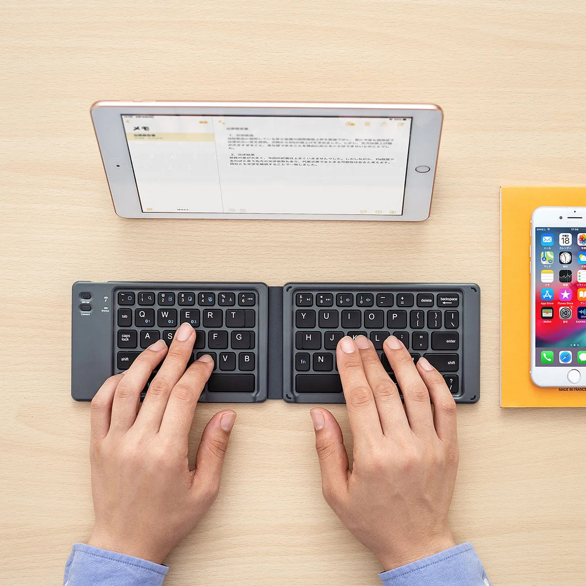 Foldable Bluetooth Keyboard SKB-BT30BK