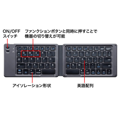 Foldable Bluetooth Keyboard SKB-BT30BK