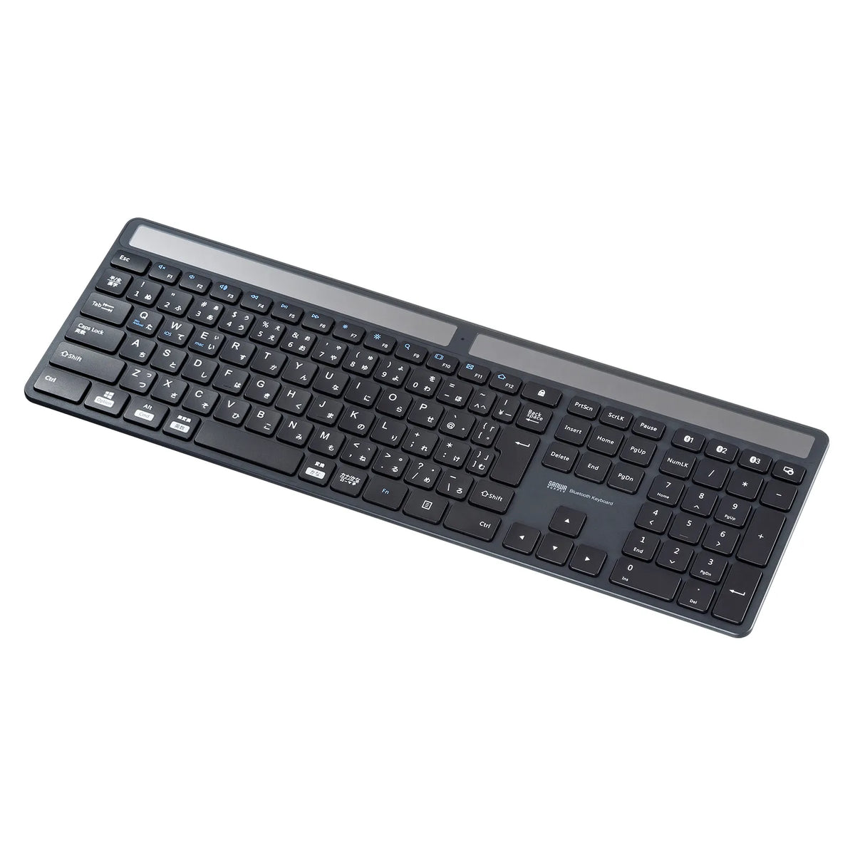 Solar-powered Bluetooth keyboard SKB-BTEC1BK