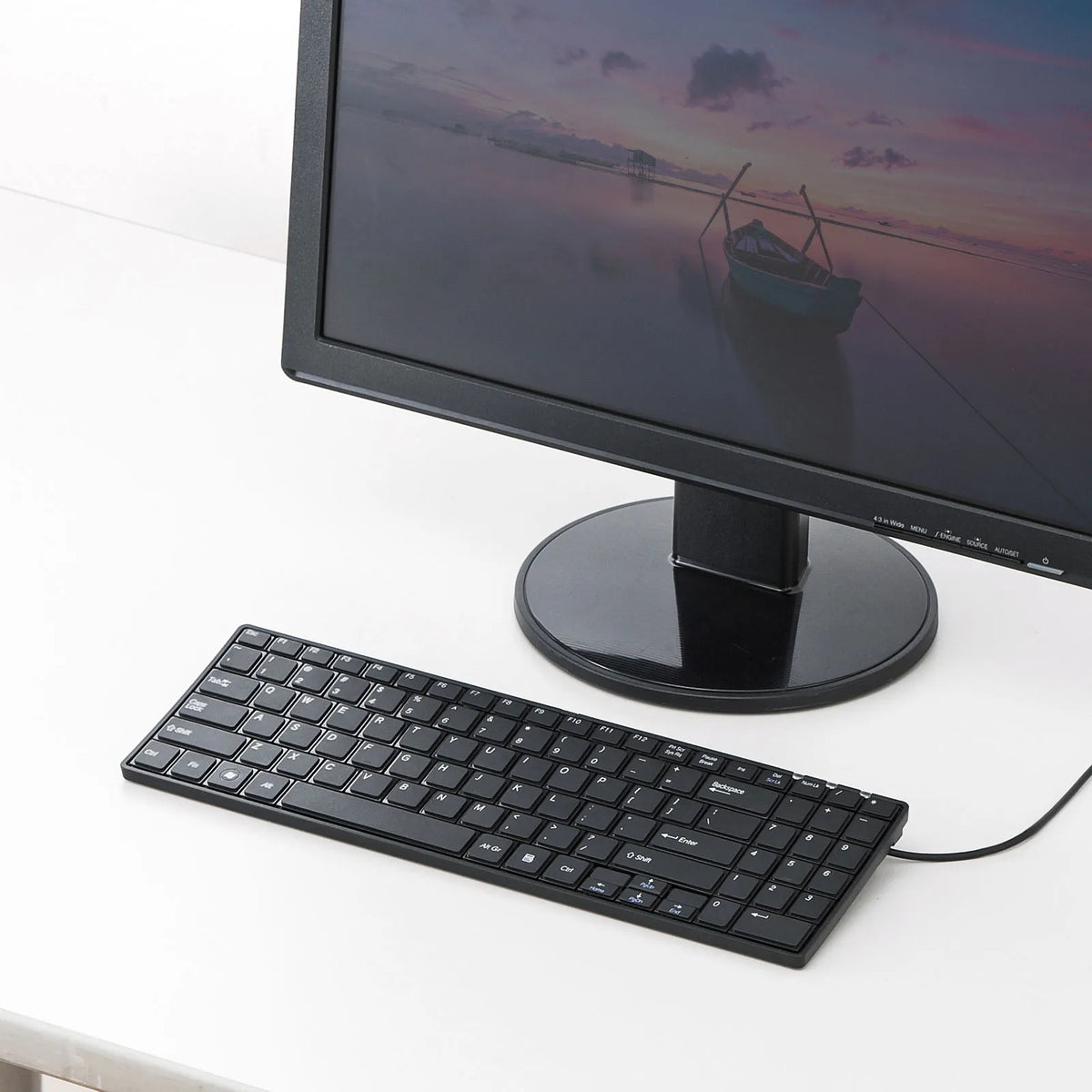 English layout USB slim keyboard SKB-E2UN