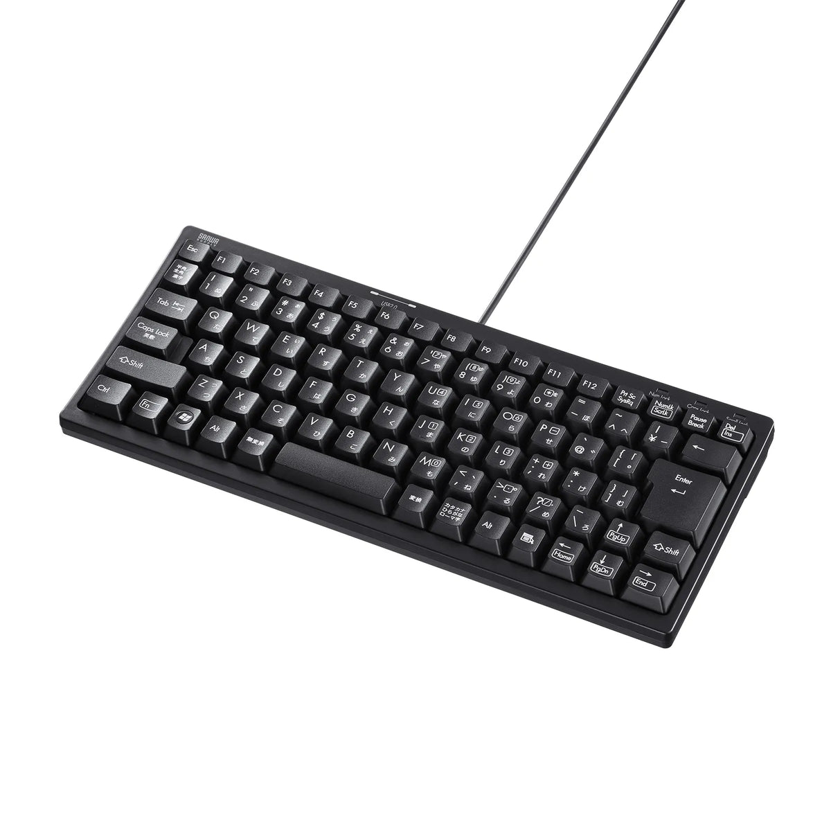 Compact keyboard with USB hub SKB-KG3UH2BK