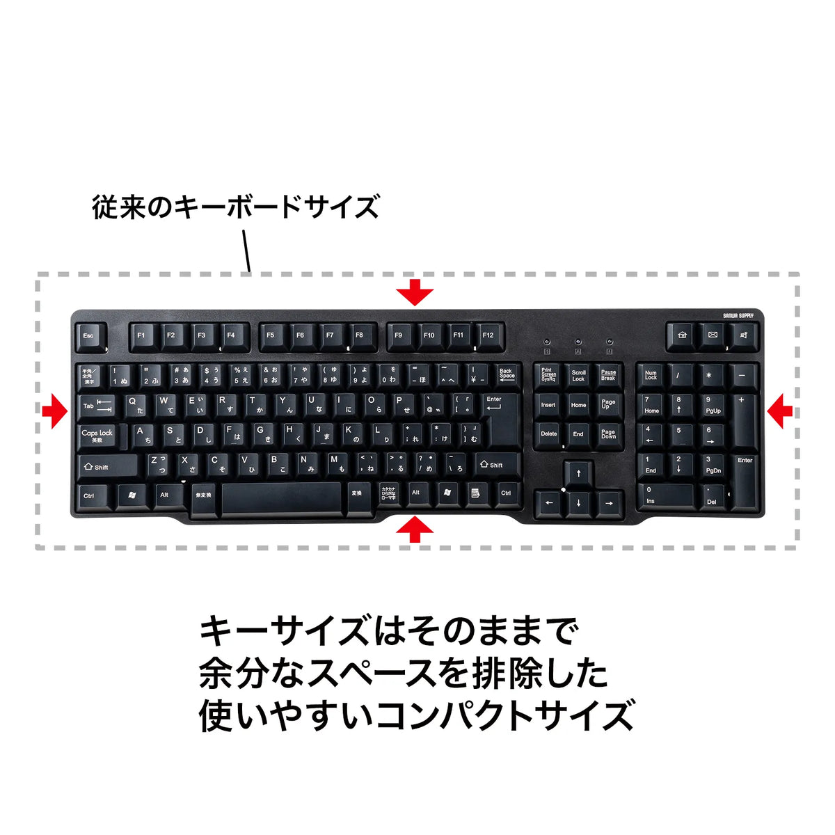 USB Keyboard SKB-L1UBKN