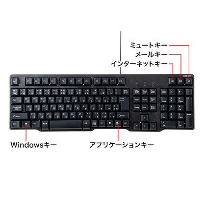 USB Keyboard SKB-L2UBKN