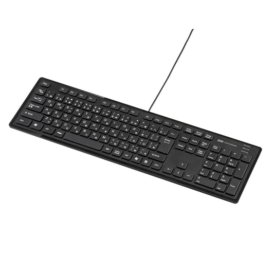 スリムキーボード(ブラック） SKB-SL16BK