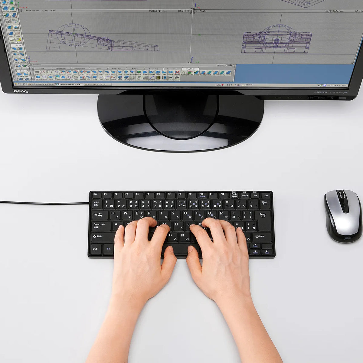 USB Slim Keyboard SKB-SL18BKN