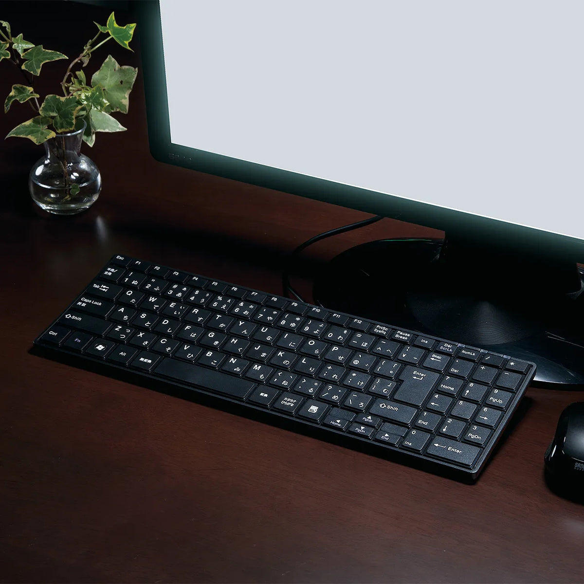 Silent Slim Keyboard SKB-SL19BK
