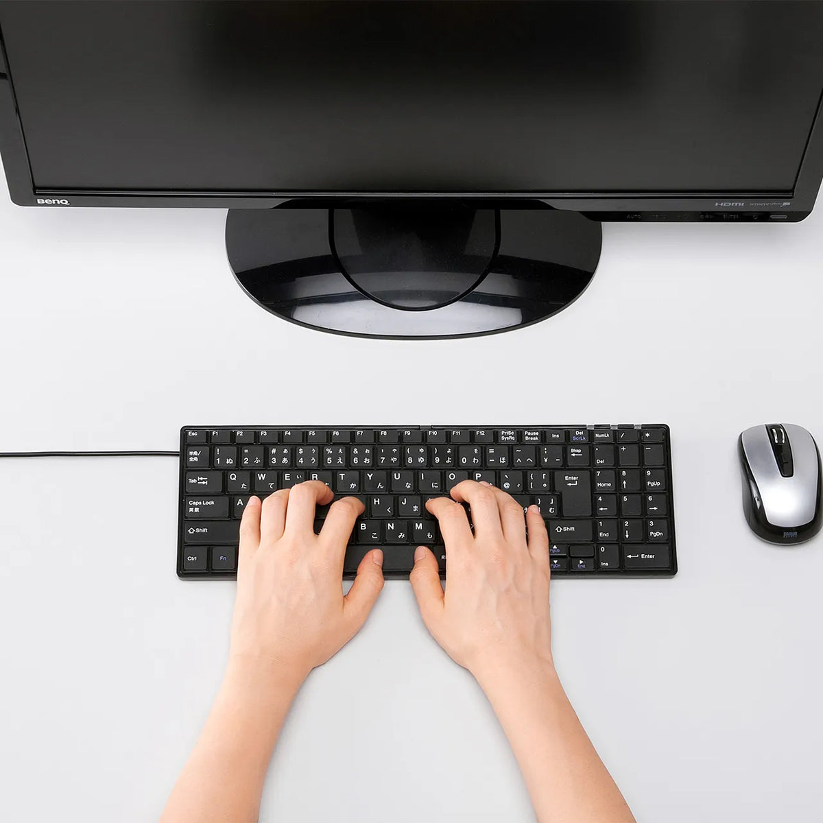 Silent Slim Keyboard SKB-SL19BK