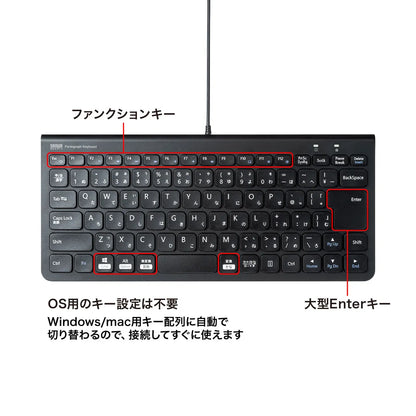 USB Slim Keyboard SKB-SL32BK