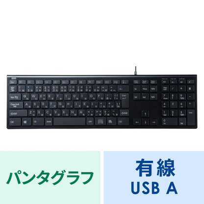 USBスリムキーボード SKB-SL33BK