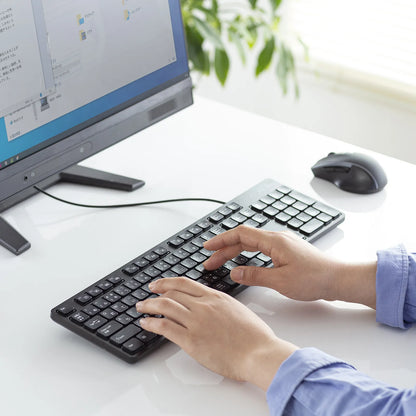 Silent Keyboard SKB-SL37BK