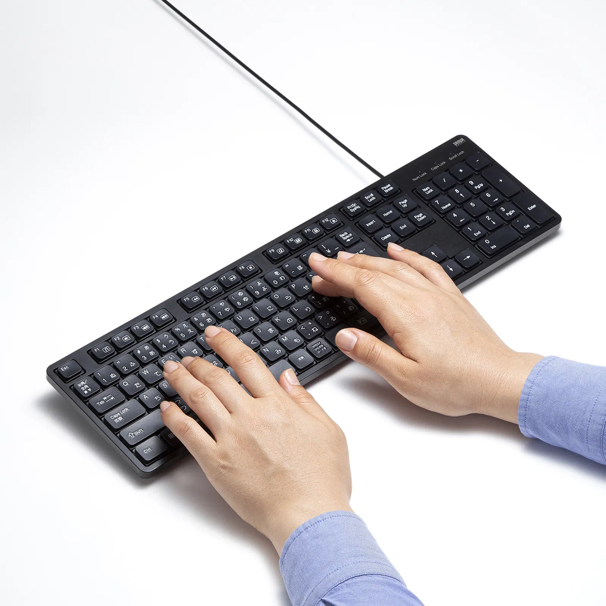Silent Keyboard SKB-SL37BK