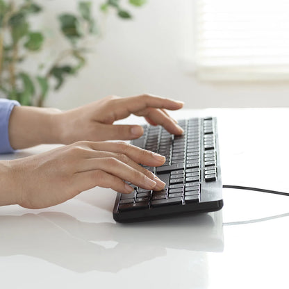 Silent Keyboard SKB-SL37BK