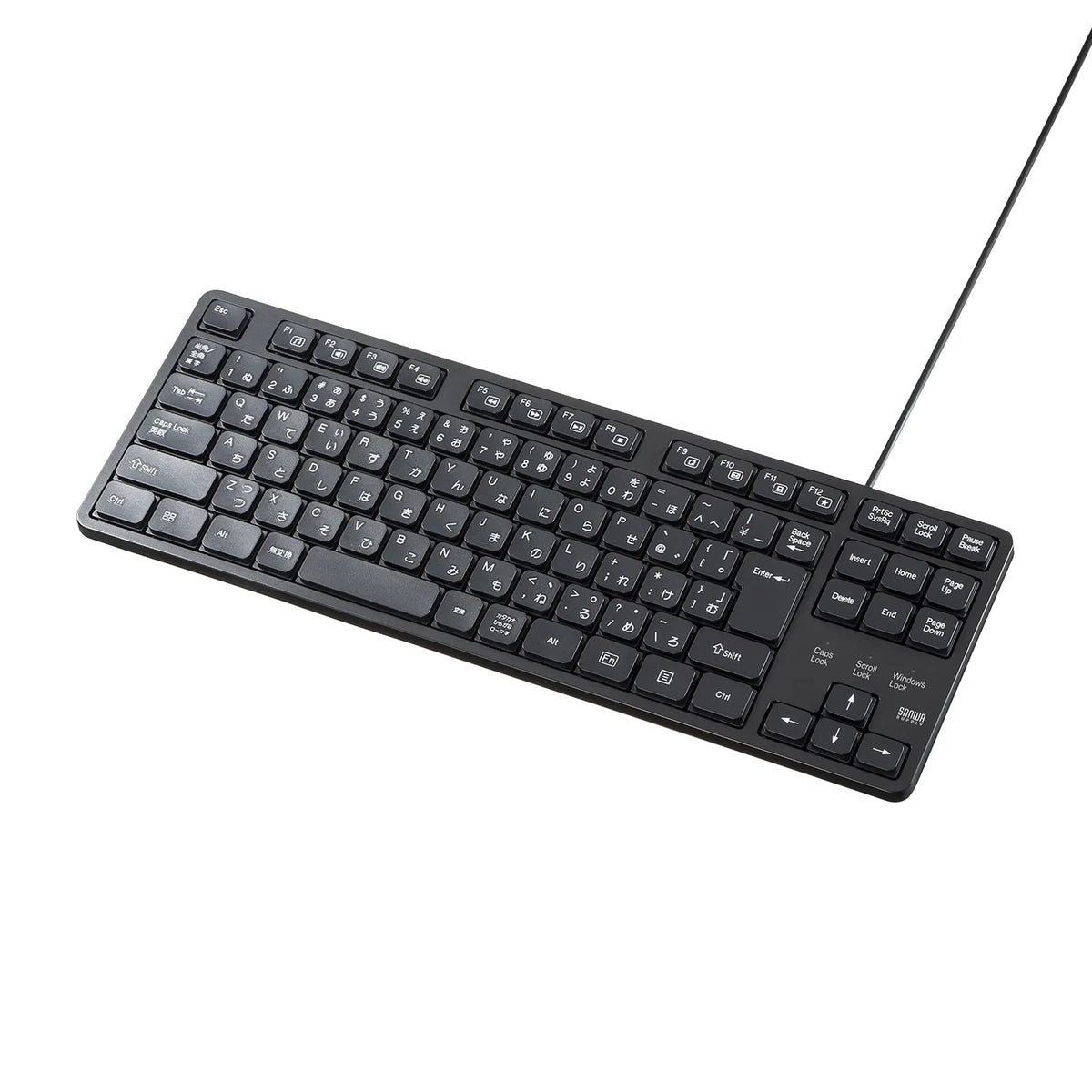 Silent Keyboard SKB-SL38BK