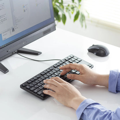 Silent Keyboard SKB-SL38BK