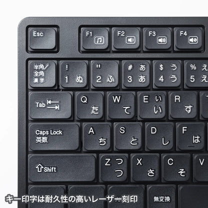 Silent Keyboard SKB-SL38BK