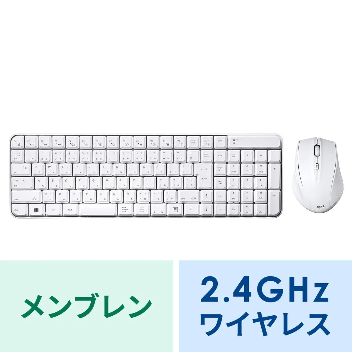 Wireless keyboard with mouse SKB-WL25SETW