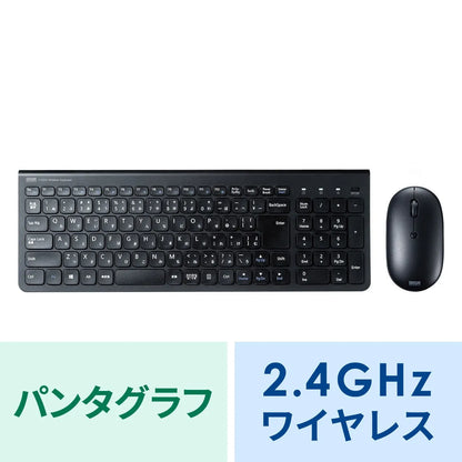 Wireless keyboard with mouse SKB-WL31SETBK