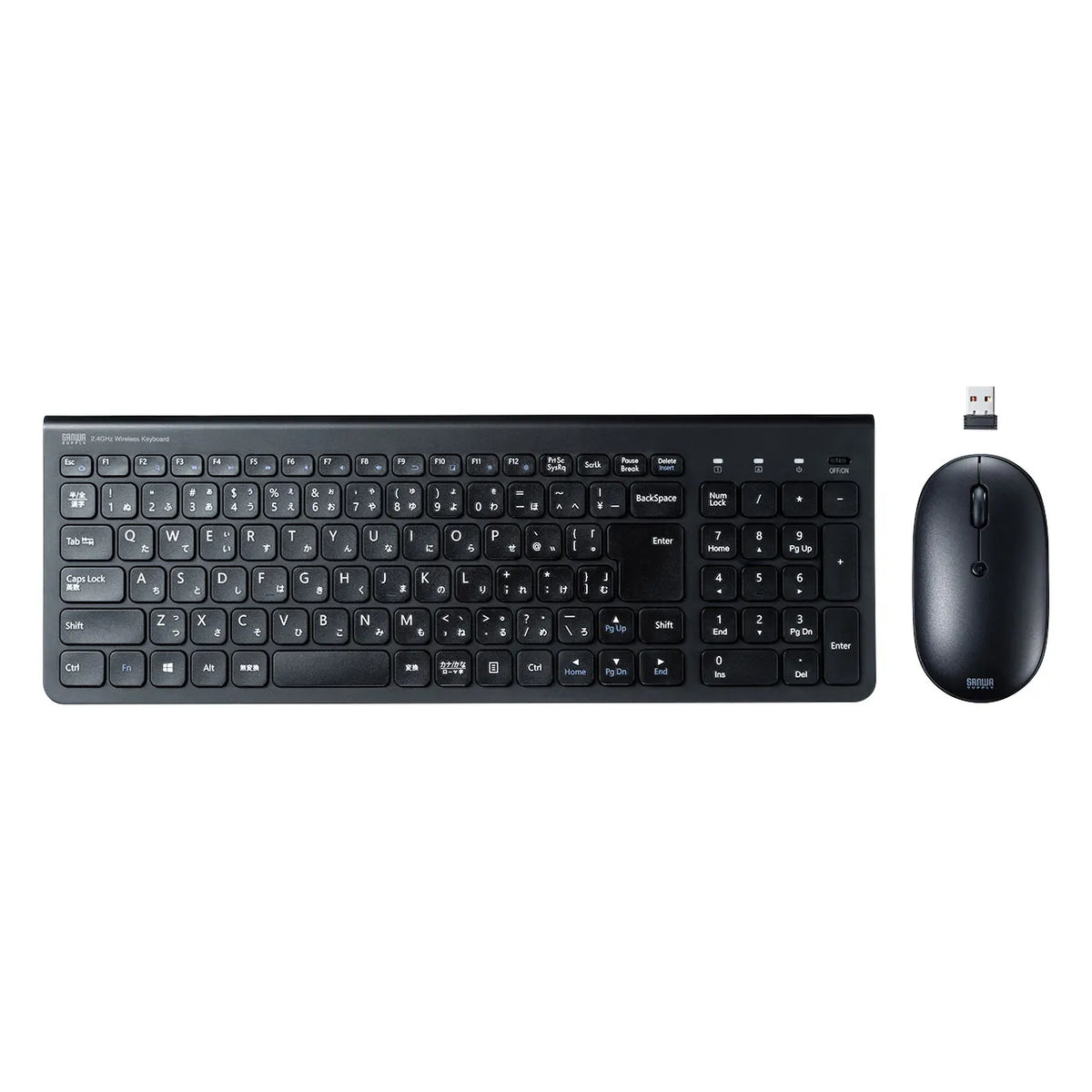 Wireless keyboard with mouse SKB-WL31SETBK