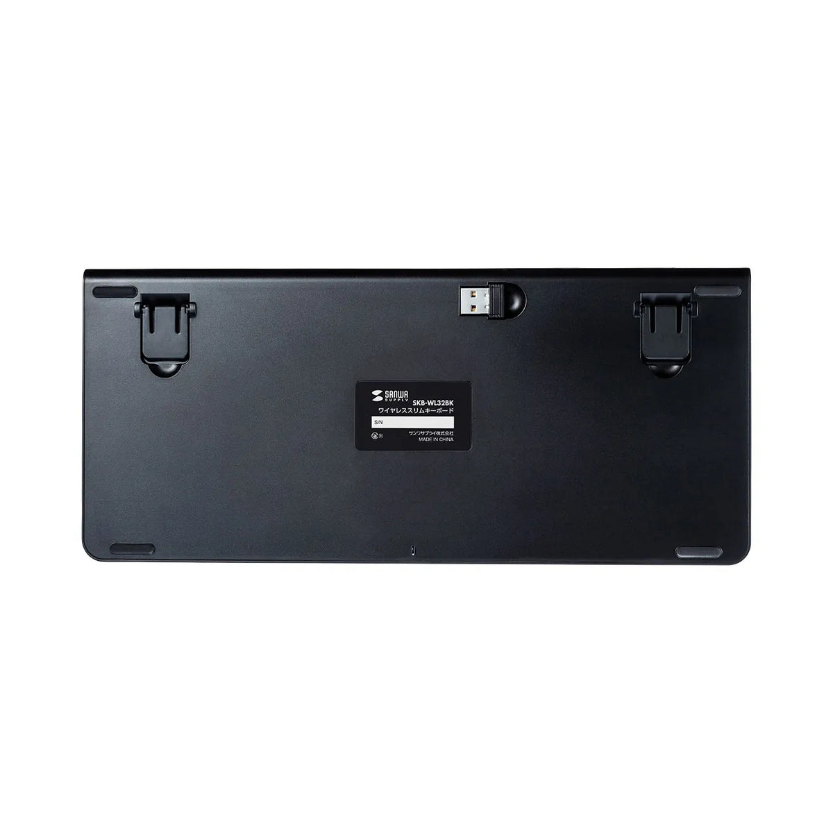 ワイヤレススリムキーボード SKB-WL32BK