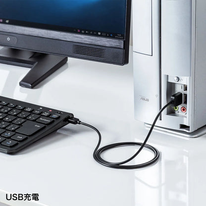 ワイヤレススリムキーボード SKB-WL32BK