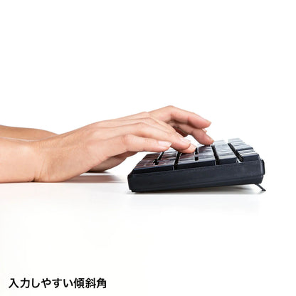 マウス付きワイヤレスキーボード SKB-WL34SETBK