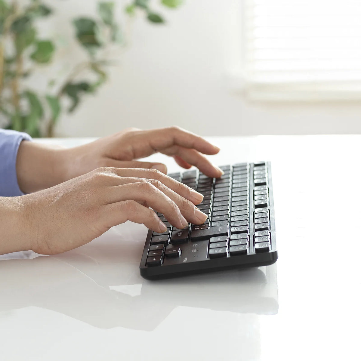 Wireless Silent Keyboard SKB-WL38BK