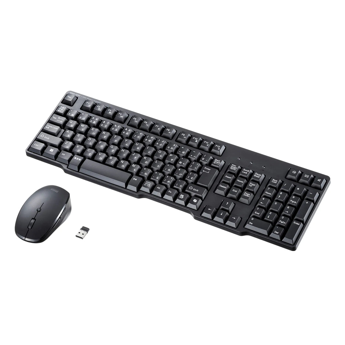 Wireless keyboard with silent mouse SKB-WL40ASETBK