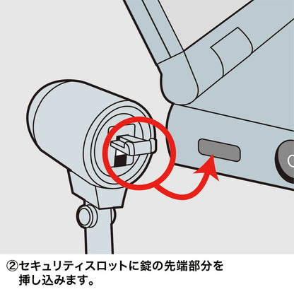 ノートパソコンセキュリティ SL-31F