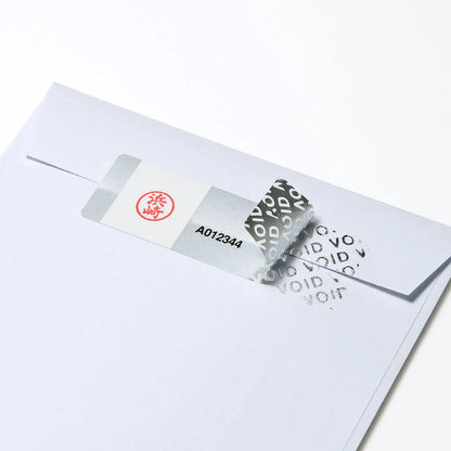 Anti-impersonation security seals (10 sheets, 50 seals) SL-4H-50