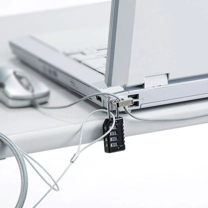 PC Security Wire Lock (Dial Lock Type) SL-58