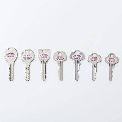 Key Number Keeper Security Seal (1 sheet, 5 seals) SL-5H-5