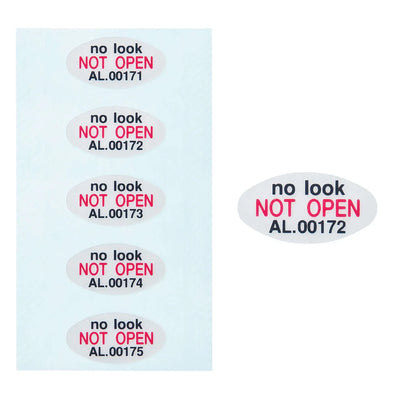 Key Number Keeper Security Seal (1 sheet, 5 seals) SL-5H-5