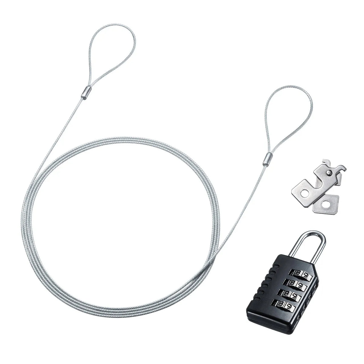 nanoSaver slot compatible security wire/dial lock SL-84