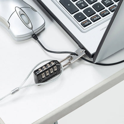 nanoSaver slot compatible security wire/dial lock SL-84