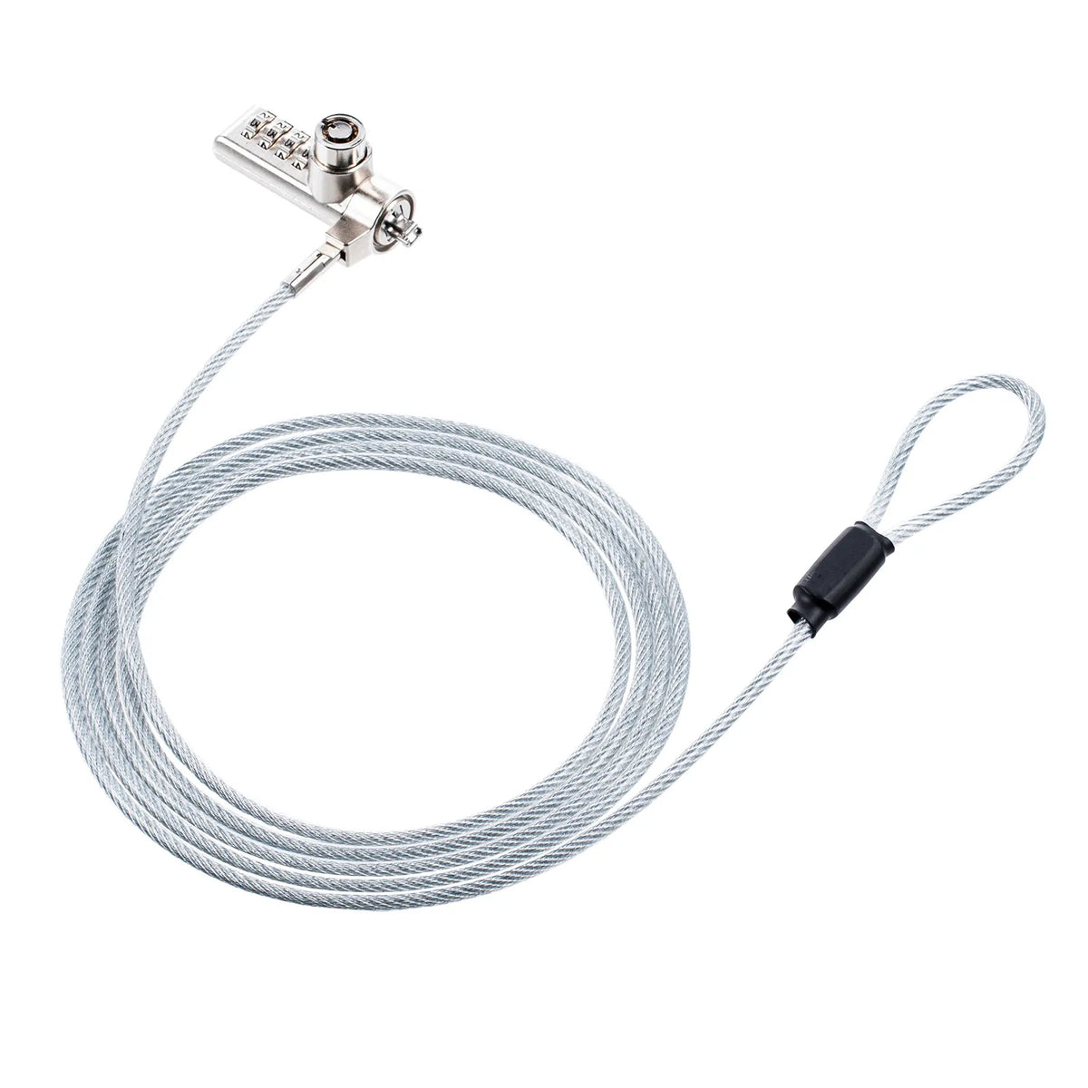 Cylinder + dial lock compatible security wire SL-88
