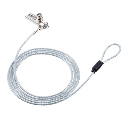 Cylinder + dial lock compatible security wire SL-88