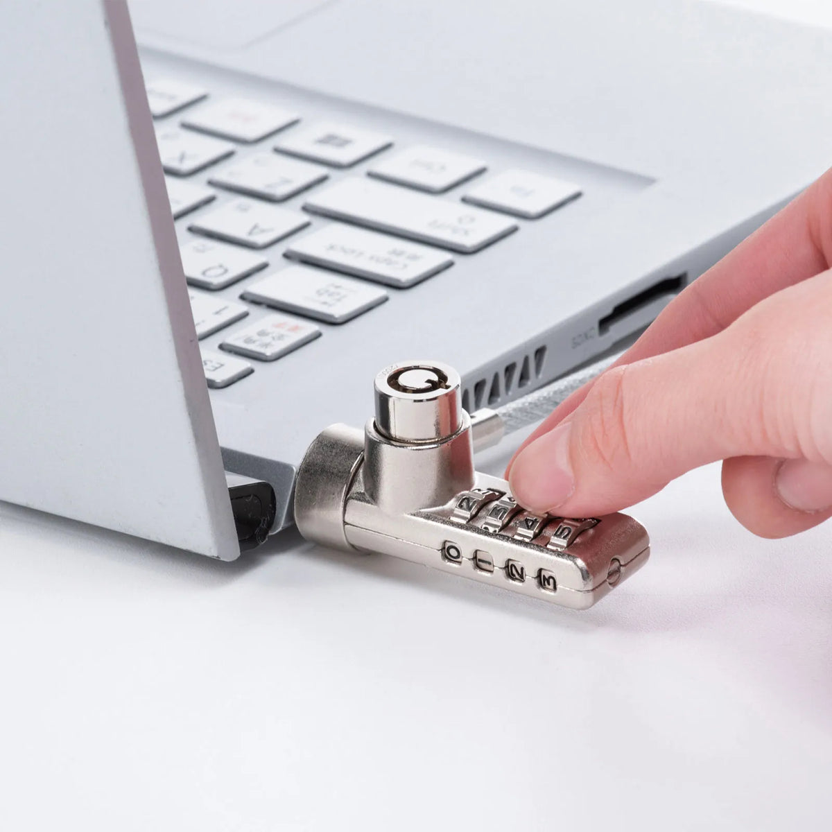 Cylinder + dial lock compatible security wire SL-88