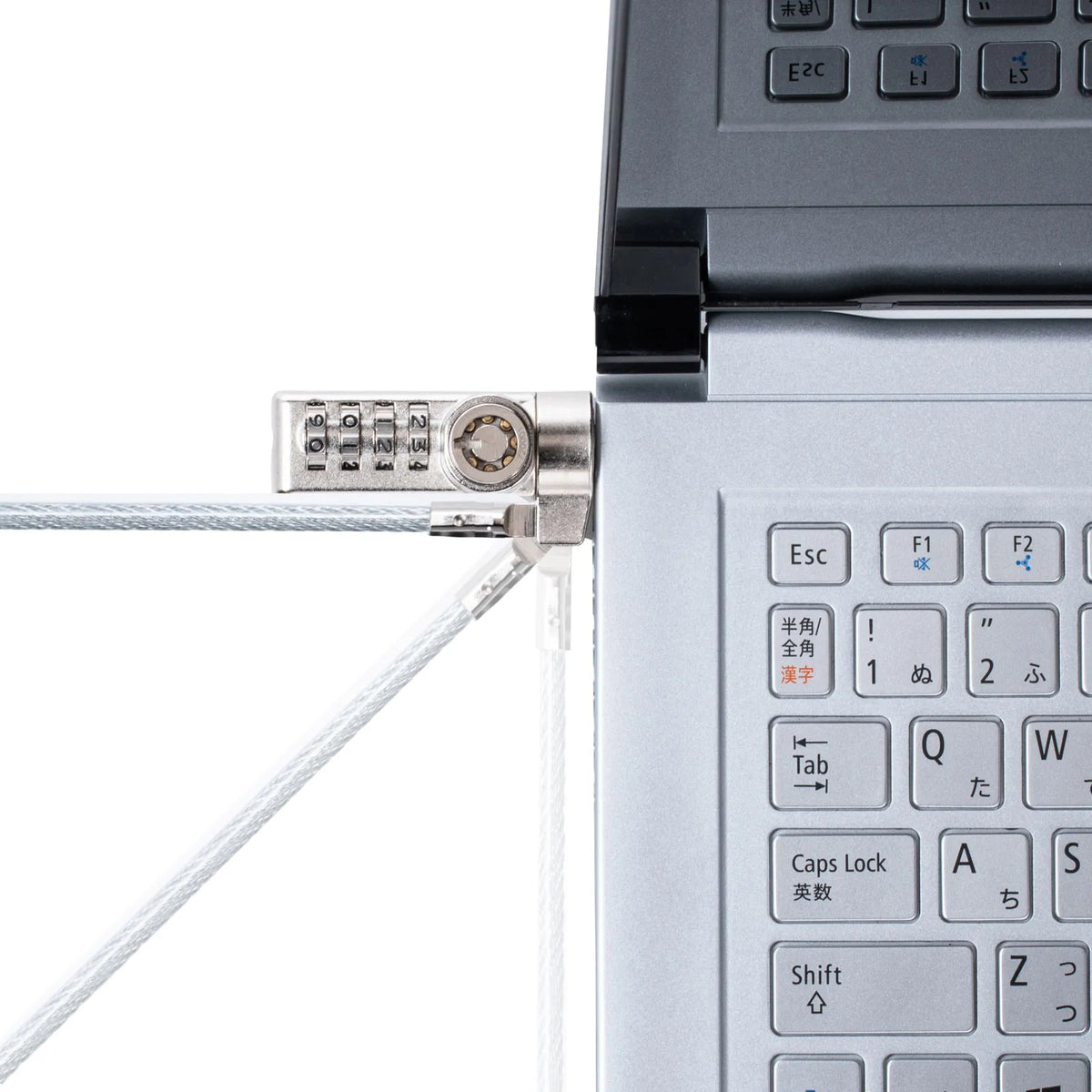 Cylinder + dial lock compatible security wire SL-88