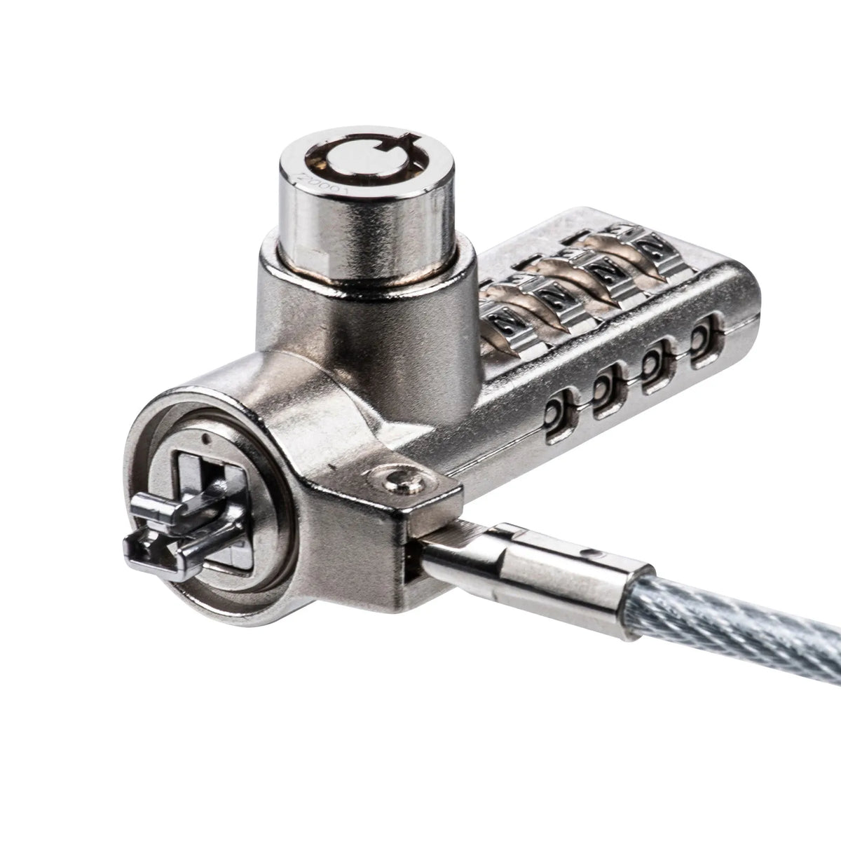 Cylinder + dial lock compatible security wire SL-88