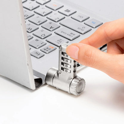 Slot-compatible security wire (dial lock) SL-90