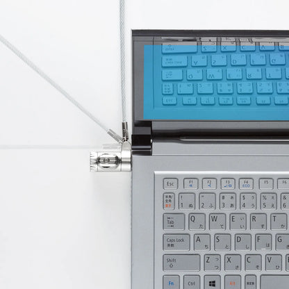 Slot-compatible security wire (dial lock) SL-90