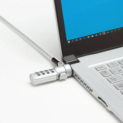 Slot-compatible standard & nano-compatible security wire (dial lock) SL-92