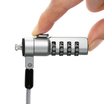 Slot-compatible standard & nano-compatible security wire (dial lock) SL-92