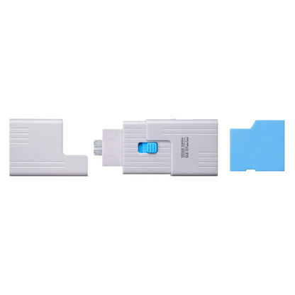 SD card slot mounting security (e-security, blue) SLE-27-BL