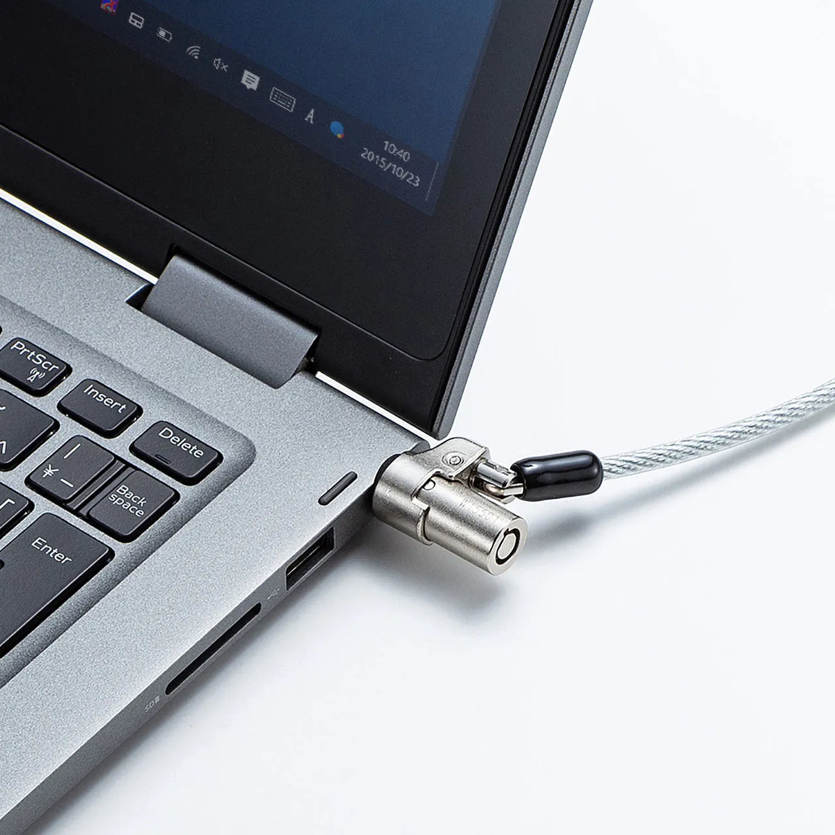 小型セキュリティスロット対応シリンダセキュリティ SLE-35S