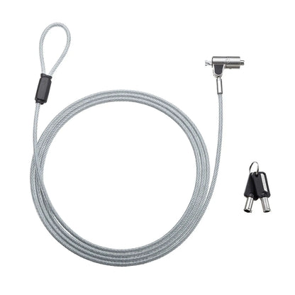 Nano slot compatible security wire and cylinder lock SLE-38S