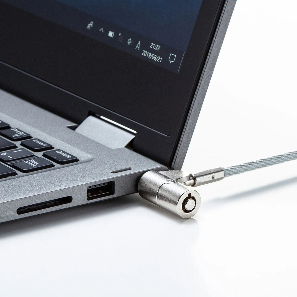 Nano slot compatible security wire and cylinder lock SLE-38S