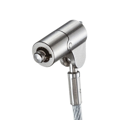 Nano slot compatible security wire and cylinder lock SLE-38S