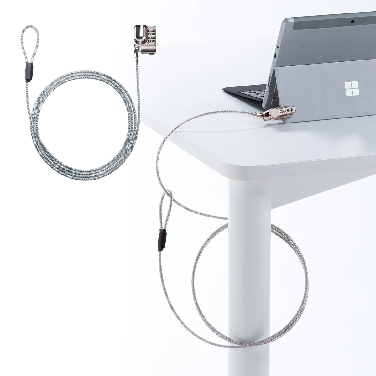 Dial-type security device SLE-48SSFPG for Surface Pro 3-11/Go1-4/Surface 3